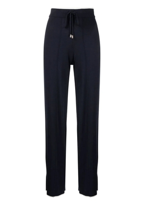 N.Peal fine-knit trousers - Blue