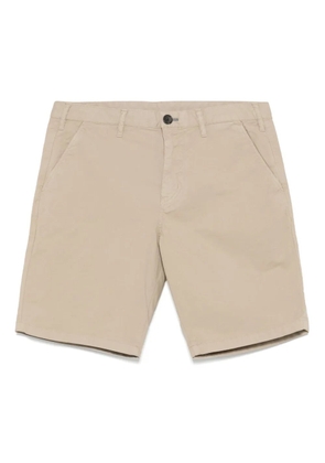 PS Paul Smith logo-embroidered chinos shorts - Neutrals