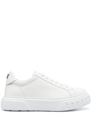 Casadei low-top leather sneakers - White