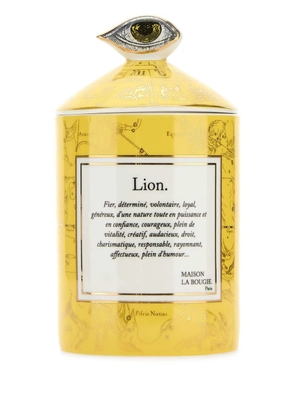 Maison La Bougie Lion scented candle - Yellow