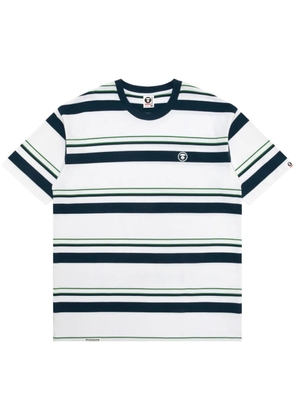 AAPE BY *A BATHING APE® striped T-shirt - White