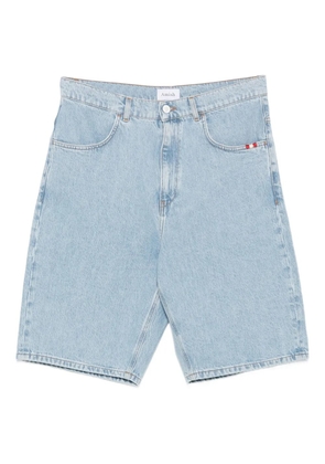 AMISH Tommy pocket-detail denim shorts - Blue