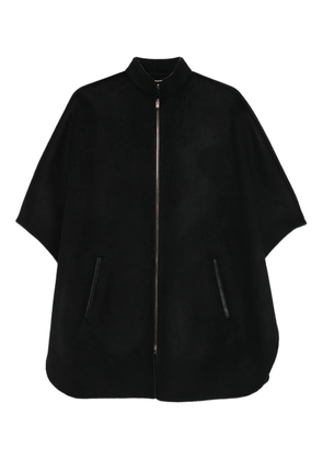 Agnona Capejacke - Black