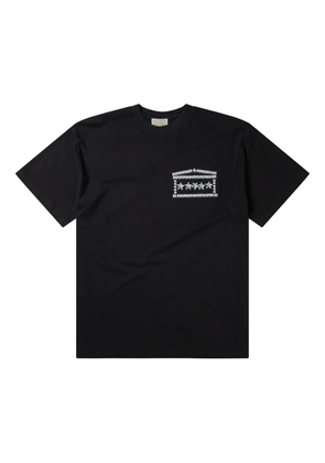 Aries star-studded print T-shirt - Black