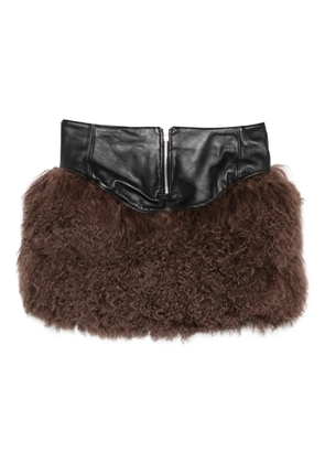 Cowboys of Habit zip top skirt - Brown