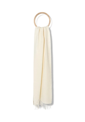 Weekend Max Mara fringed scarf - Neutrals