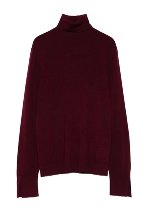 Seventy roll-neck wool sweater - Red