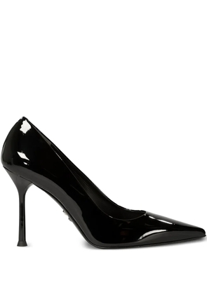 Sergio Levantesi 100mm Ley Décolleté leather pointed-toe pumps - Black