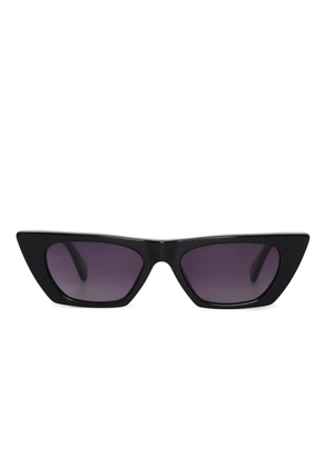 ANINE BING Pierre pointed-frame sunglasses - Black