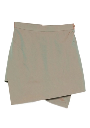 Vivienne Westwood Infinity asymmetric mini skirt - Green