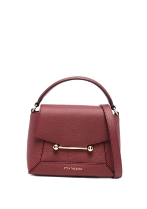 Strathberry Mosaic leather Mosaic leather tote bag - Red