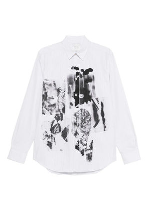 Paul Smith graphic-print shirt - White