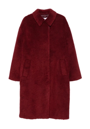 Manuel Ritz Teddy Over coat - Red