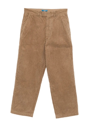 SPORT b. by agnès b. corduroy wide-leg trousers - Brown