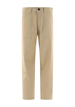 andBlue patch-pockets trousers - Neutrals