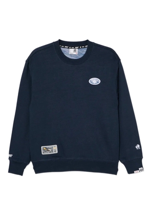 AAPE BY *A BATHING APE® Moonface sweatshirt - Blue
