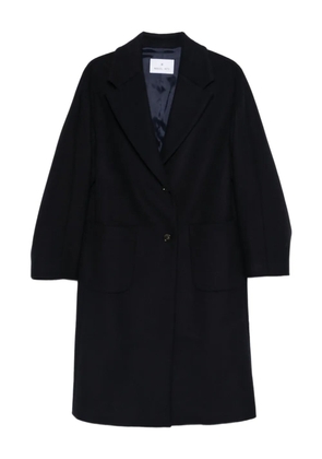 Manuel Ritz wool-blend coat - Blue