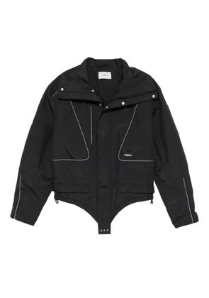 Coperni panelled body jacket - Black