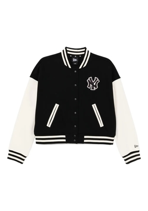 NEW ERA CAP logo-embroidered jacket - Black