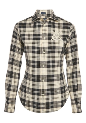 Polo Ralph Lauren Vintage check-pattern long-sleeve shirt - Blue