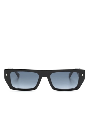 DSQUARED2 EYEWEAR Icon rectangular-frame sunglasses - Black