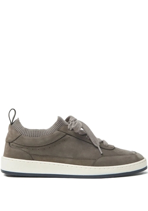 Peserico suede sneakers - Brown