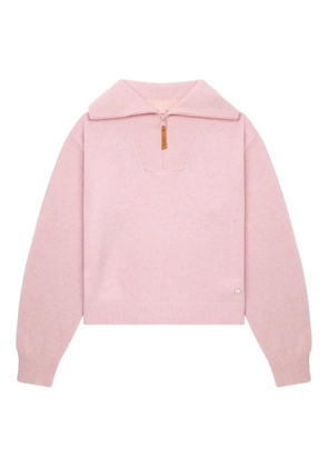 BAPY BY *A BATHING APE® zip-collar sweater - Pink