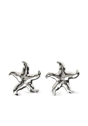 JULIETTA starfish-shape earrings - Grey