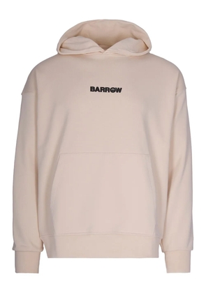 BARROW logo-print hoodie - Neutrals