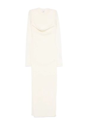 Nanushka crew-neck long dress - Neutrals