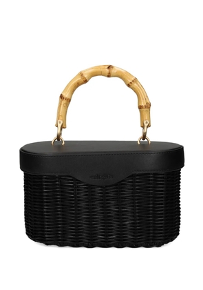 Cult Gaia bamboo-handle tote bag - Black
