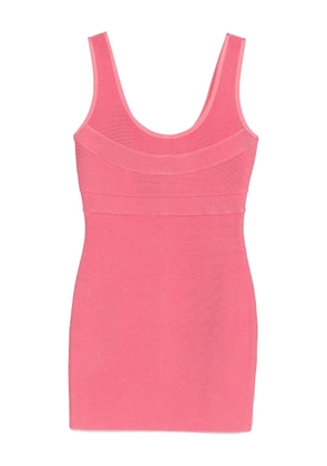 Herve Leger Amara mini dress - Pink