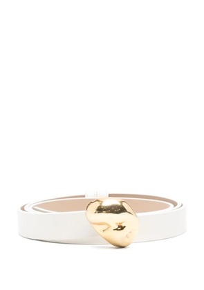 Fabiana Filippi leather belt - White