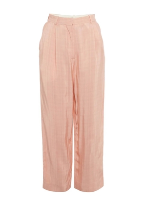 SANDRO concealed-fastening trousers - Pink
