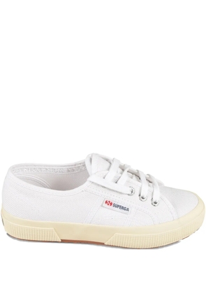 Superga lace-up canvas sneakers - White