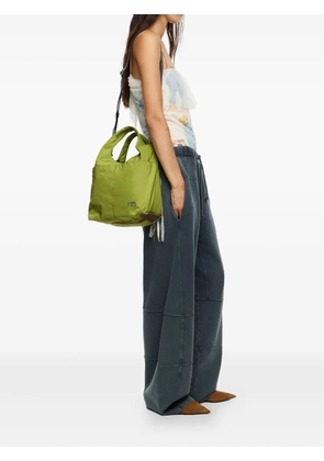 Bimba y Lola medium logo-detail tote bag - Green