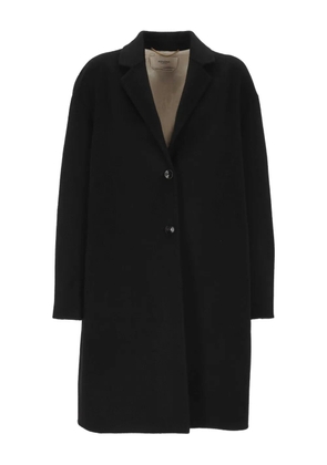 Agnona buttoned coat - Black