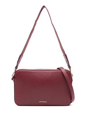 Coccinelle leather crossbody bag - Red