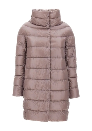 Herno Dora quilted high-neck padded coat - Purple