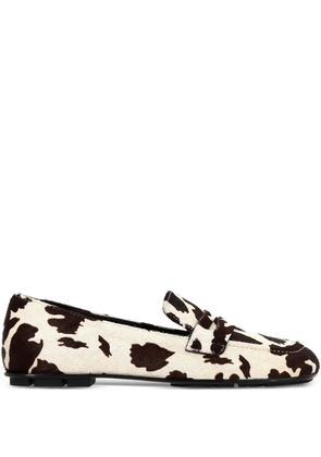 Bruno Premi Baer square-toe loafers - White