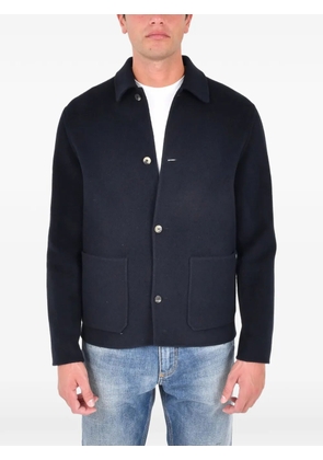 Jacob Cohën patch pocket overshirt - Blue