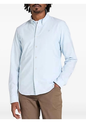 Timberland button-fastening long-sleeve shirt - Blue