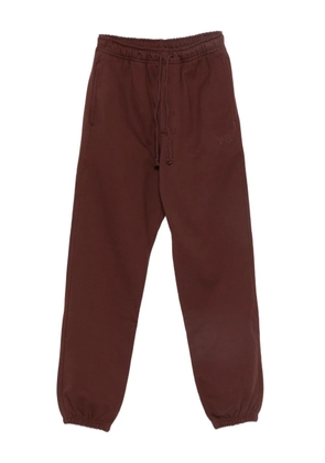 Y-3 drawstring-waist pants - Brown