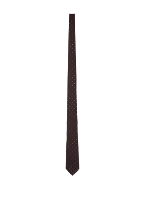 Paul Smith polka-dot tie - Brown