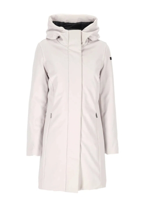 RRD Surflex hooded long-sleeve coat - White