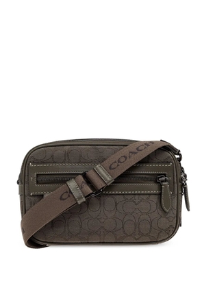 Coach monogram messenger bag - Green