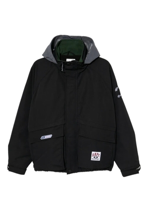 AAPE BY *A BATHING APE® logo-patched jacket - Black