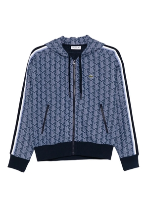 Lacoste monogram jacket - Blue