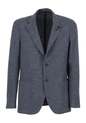 Lardini knit blazer - Grey