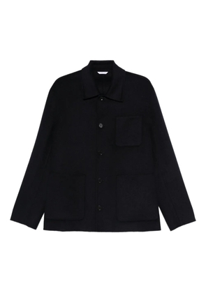 Manuel Ritz patch-pocket overshirt - Black